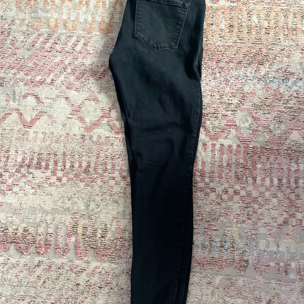 Kancan Black Distressed Jeans Size 26/Size 5